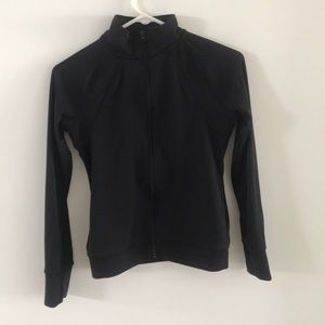 Kids champion black athletic jacket